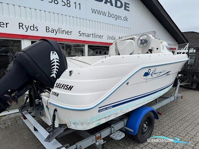 Ørnvik 520 Flamingo med 90 hk Mercury-DFI Optimax og Galaxy 1300 kg bådtrailer- Anvisningssalg Motorbåd 2007, med Mercury motor, Danmark