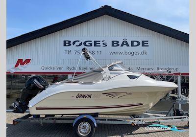 Ørnvik 540 Cruiser Med 150 hk Mercury-Efi 4-Takt 3,0L og Brenderup Bådtrailer - Anvisningssalg Motorbåd 2003, med Mercury motor, Danmark