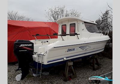 Ørnvik 650 weekend Motorbåd 2005, med Mercury 115 HK 4-takt motor, Danmark