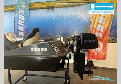 3Bros Water go-Kart Motorbåd 2020, med EZ Outboard motor, Belgien
