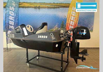 3Bros Water go-Kart Motorbåd 2020, med EZ Outboard motor, Belgien