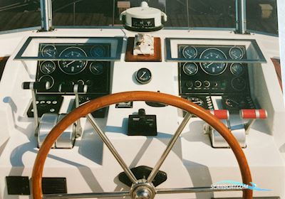 AMS Marine Trawler Yacht 420 Flushdeck Fast Line Motorbåd 1995, med Capterpillar 3208T motor, Tyskland