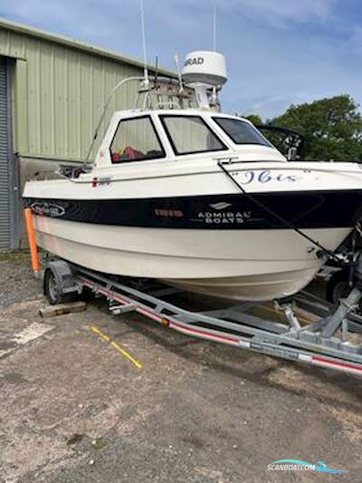 Admiral Shipyard Pro Fish 560 Motorbåd 2016, med Mercury motor, England