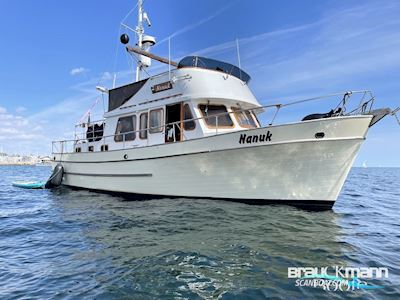 Ams Marine Yachten Ams Trawler 40 Klassik Motorbåd 1979, med Ford motor, Tyskland