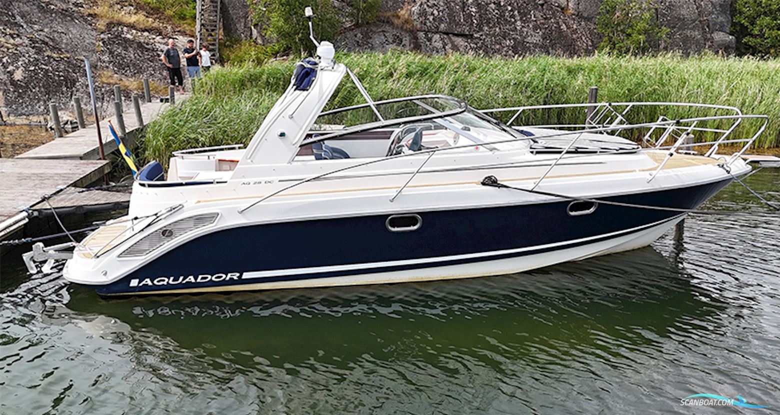 Aquador 28 DC Motorbåd 2009, med Volvo Penta motor, Sverige