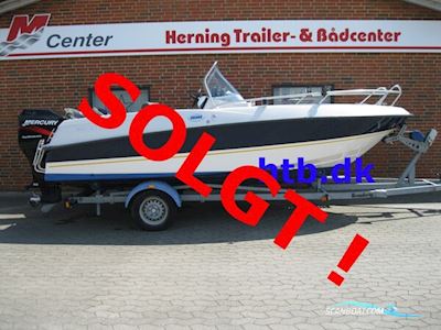 Askeladden 525 Excell m/Mercury F115 hk EFI og Brenderup trailer - SOLGT ! Motorbåd 2005, med Mercury motor, Danmark