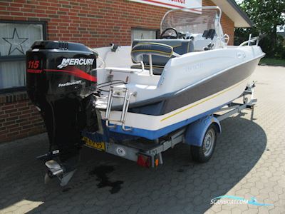 Askeladden 525 Excell m/Mercury F115 hk EFI og Brenderup trailer - SOLGT ! Motorbåd 2005, med Mercury motor, Danmark