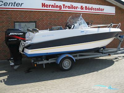 Askeladden 525 Excell m/Mercury F115 hk EFI og Brenderup trailer - SOLGT ! Motorbåd 2005, med Mercury motor, Danmark