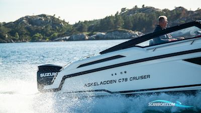 Askeladden C78 Cruiser Motorbåd 2023, med Mercury motor, Danmark