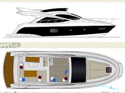 Astondoa 50 FLY Motorbåd 2011, med Cummins QSC 8.3 Turbo motor, Spanien