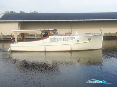 Bakdekker Met Koffer Verlengd Bakdek Motorbåd 1937, med Vetus M309 (2004), 3 Cilinders, 25 PK, Diesel/Gtl motor, Holland