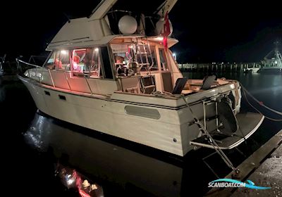 Bayliner 3288 Flybrigde Motorbåd 1989, med Hino motor, Danmark