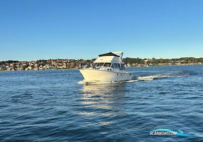 Bayliner 3288 Flybrigde Motorbåd 1989, med Hino motor, Danmark