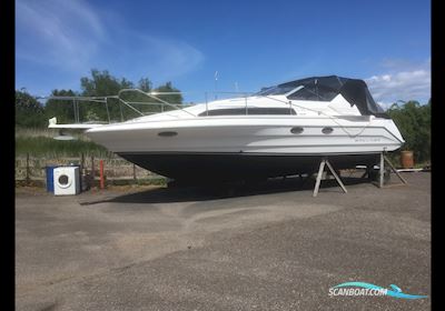 Bayliner 3555 Avanti Sunbridge Motorbåd 1993, med Mercruiser v8 a 5,7L motor, Danmark