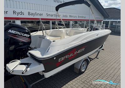Bayliner E6 Element med F115 Mercury-EFI 4 takt og 1300 kg Brenderup "Element" trailer. Motorbåd 2016, med Mercury motor, Danmark