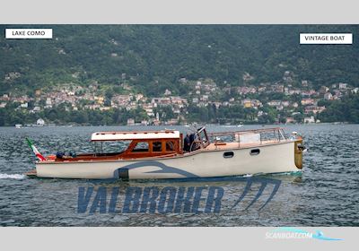 Cantiere Carolini Mario-Trieste Vaporina 10.50m Motorbåd 1917, med Yanmar 4JH4-HTE motor, Italien