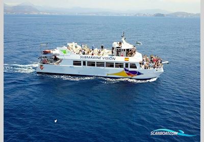 Commercial Catamaran Motorbåd 1995, med Man motor, Spanien