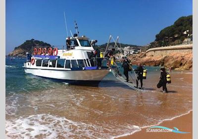 Commercial Snorkelling Day Cruiser Fishing Boat Motorbåd 1987, med Volvo Penta motor, Spanien