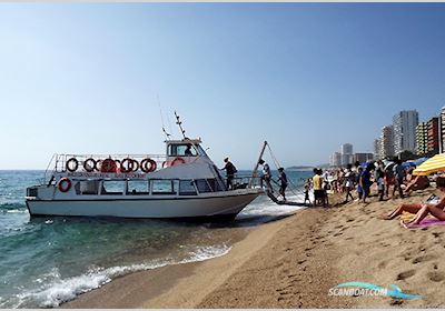 Commercial Snorkelling Day Cruiser Fishing Boat Motorbåd 1987, med Volvo Penta motor, Spanien