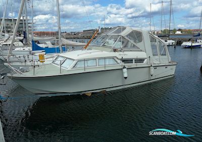 Coronet 32 Oceanfarer Motorbåd 1976, med  x Volvo Penta KAD 44 EDC motor, Danmark