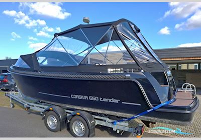 Corsiva 650 Tender - 50 HK Yamaha/Udstyr Motorbåd 2022, med Yamaha F50HETL motor, Danmark