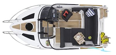 Corsiva Yachting Coaster 600 DC Motorbåd 2020, med Honda BF 100 motor, Tyskland
