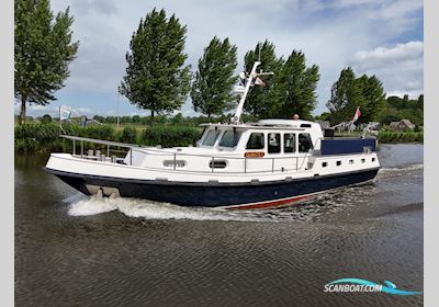 Damen Pushy Cat 15.00 AK Cabrio Motorbåd 1984, med Mercedes motor, Holland
