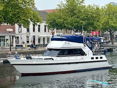De Groot 13.50 Flybridge Motorbåd 1985, med Daf motor, Holland