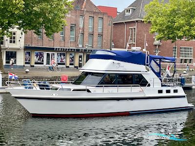 De Groot 13.50 Flybridge Motorbåd 1985, med Daf motor, Holland