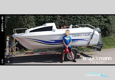 Delfin 435 Motorbåd 2022, med Johnson motor, Tyskland