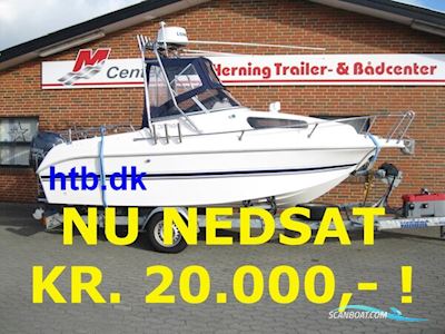 Drago 550 Fiesta m/Yamaha F100 hk 4-takt - NU NEDSAT KR. 20.000,- ! Motorbåd 2008, med Yamaha motor, Danmark