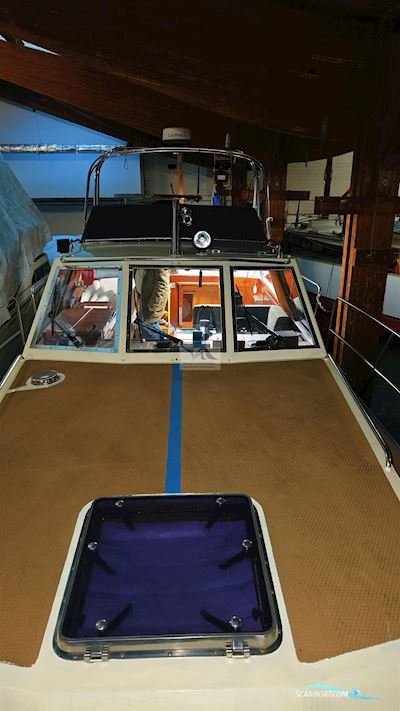 Eigenbau Reinke Tourina 10m Motorbåd 1983, med Mercedes OM 616 motor, Tyskland