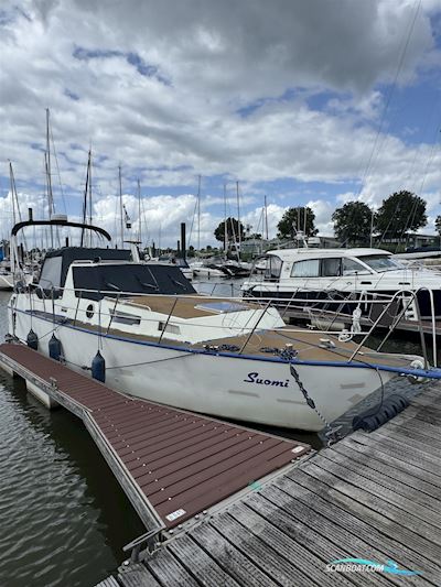 Eigenbau Reinke Tourina 10m Motorbåd 1983, med Mercedes OM 616 motor, Tyskland