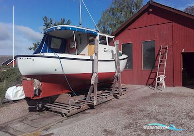 Ejvind Jolle 25 Fod Motorbåd 1979, med Mvm. 229.d motor, Danmark