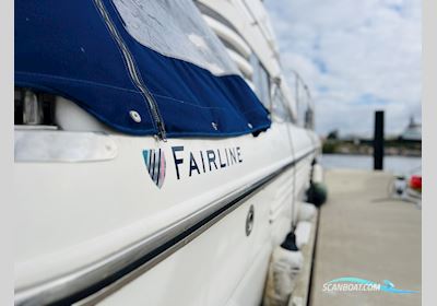 Fairline Squadron 52 Motorbåd 2001, med 2 x Volvo Penta D12-700 motor, Danmark