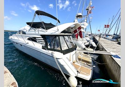 Fairline Squadron 55 Motorbåd 2001, med Volvo Penta D12
 motor, Danmark