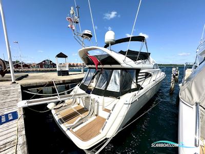 Fairline Squadron 55 Motorbåd 2001, med Volvo Penta D12
 motor, Danmark