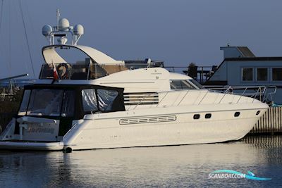 Fairline Squadron 59 Motorbåd 1998, med Caterpillar
 motor, Danmark