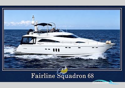 Fairline Squadron 68 Motorbåd 2006, med Man motor, Danmark