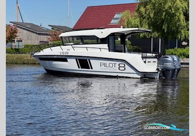 Finnmaster Pilot 8 - 2 X F200 Yamaha/Udstyr Motorbåd 2022, med Twin Yamaha F200 motor, Danmark