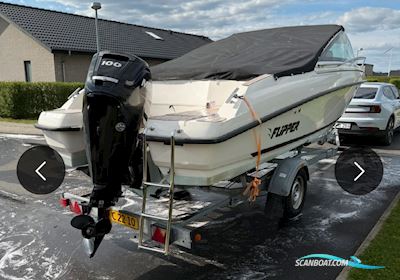 Flipper 600 ST Motorbåd 2016, med Mercury motor, Danmark