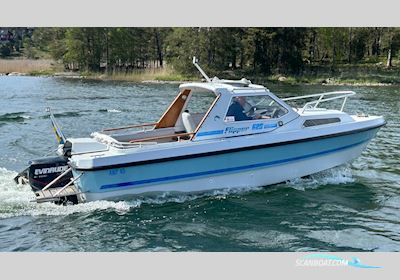 Flipper 620 Motorbåd 1988, med Evinrude motor, Sverige