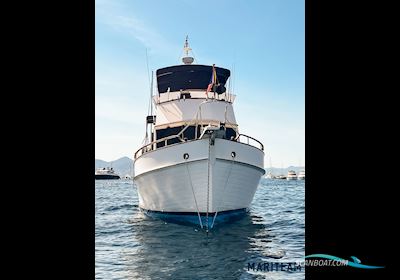 Grand Banks 42 Motoryacht Motorbåd 1990, med Ford motor, Frankrig