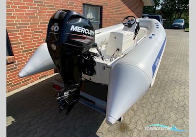 Grand S470 rib m/jockeypult m/Mercury F40 hk EFI og Scandic trailer Motorbåd 2019, med Mercury motor, Danmark