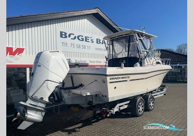 Grandy White Gulfstream 232 med ny 400 hk Mercury Verado V10 XL CF Motorbåd 2007, med Mercury motor, Danmark