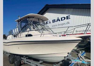 Grandy White Gulfstream 232 med ny 400 hk Mercury Verado V10 XL CF Motorbåd 2007, med Mercury motor, Danmark