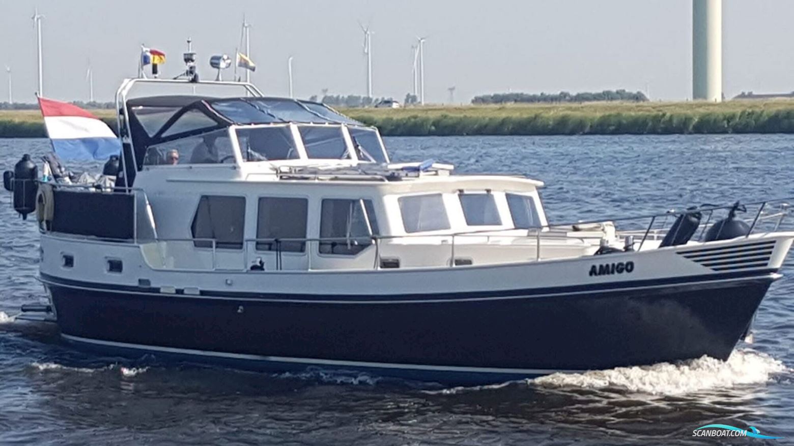 Groeneveld Kotter 13.50 AK Cabrio Motorbåd 1998, med Vetus Deutz motor, Holland