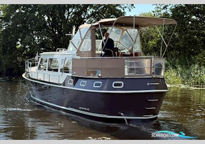Gruno de Wit Kotter 1200 Motorbåd 1989, med DAF motor, Holland