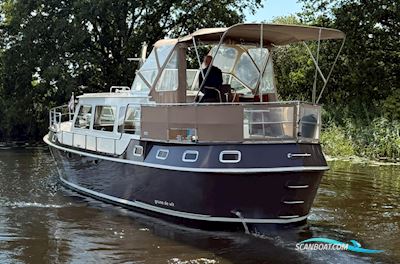 Gruno de Wit Kotter 1200 Motorbåd 1989, med DAF motor, Holland