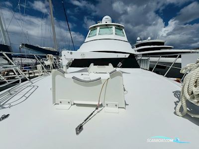 Hatteras cockpit 50 Motorbåd 1994, med Detroit motor, USA